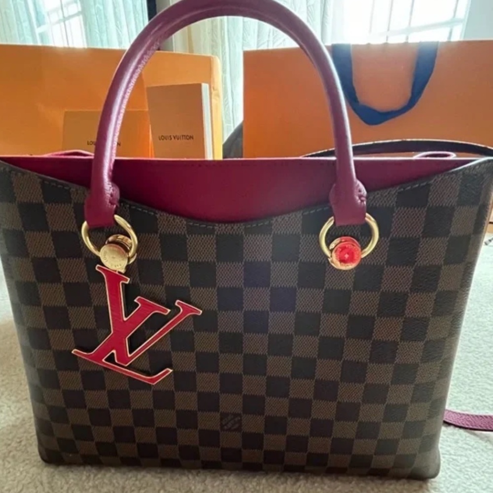 Louis Vuitton Lie De Vin Damier